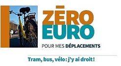 Flyer Zero euro pour mes déplacements : remboursement par le CCAS de Grenoble des abonnements souscrits aux transports en commun et à la location de vélo via MVélo+