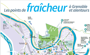 é 	carte des lieux fraicheurs 2024